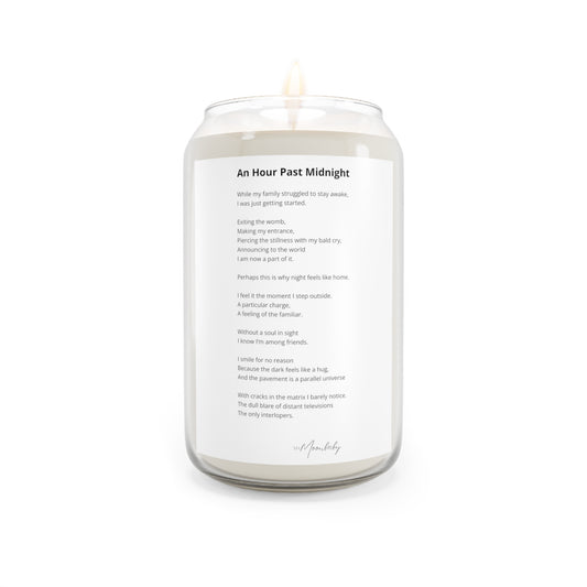 An Hour Past Midnight - Scented Aromatherapy Candle, 13.75 oz