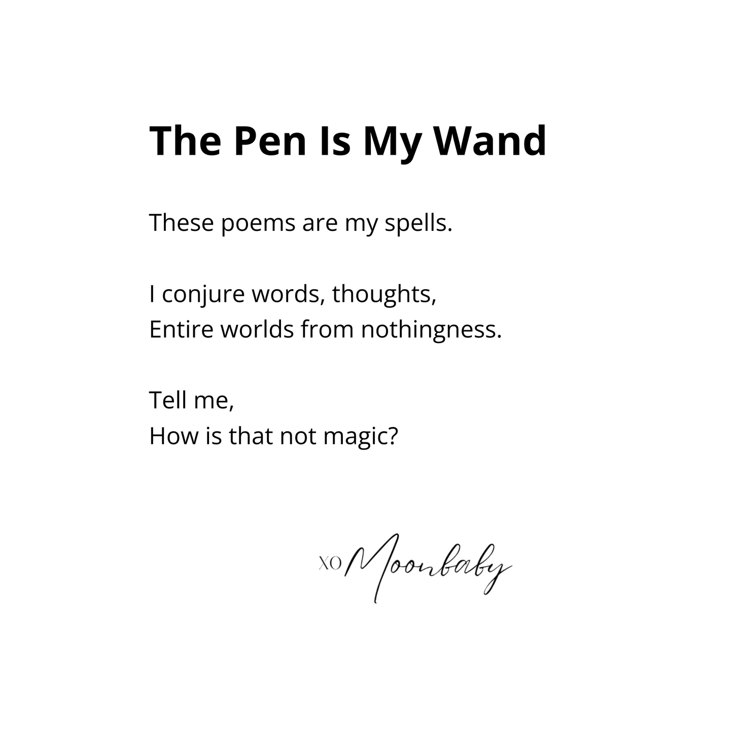 The Pen Is My Wand - Backpack