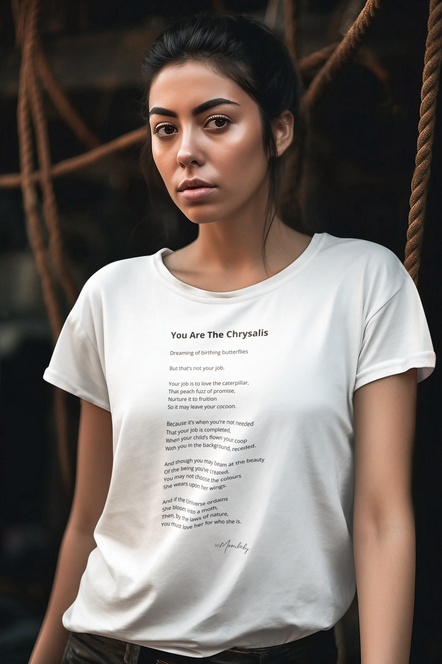 You Are The Chrysalis - Organic Cotton T-Shirt